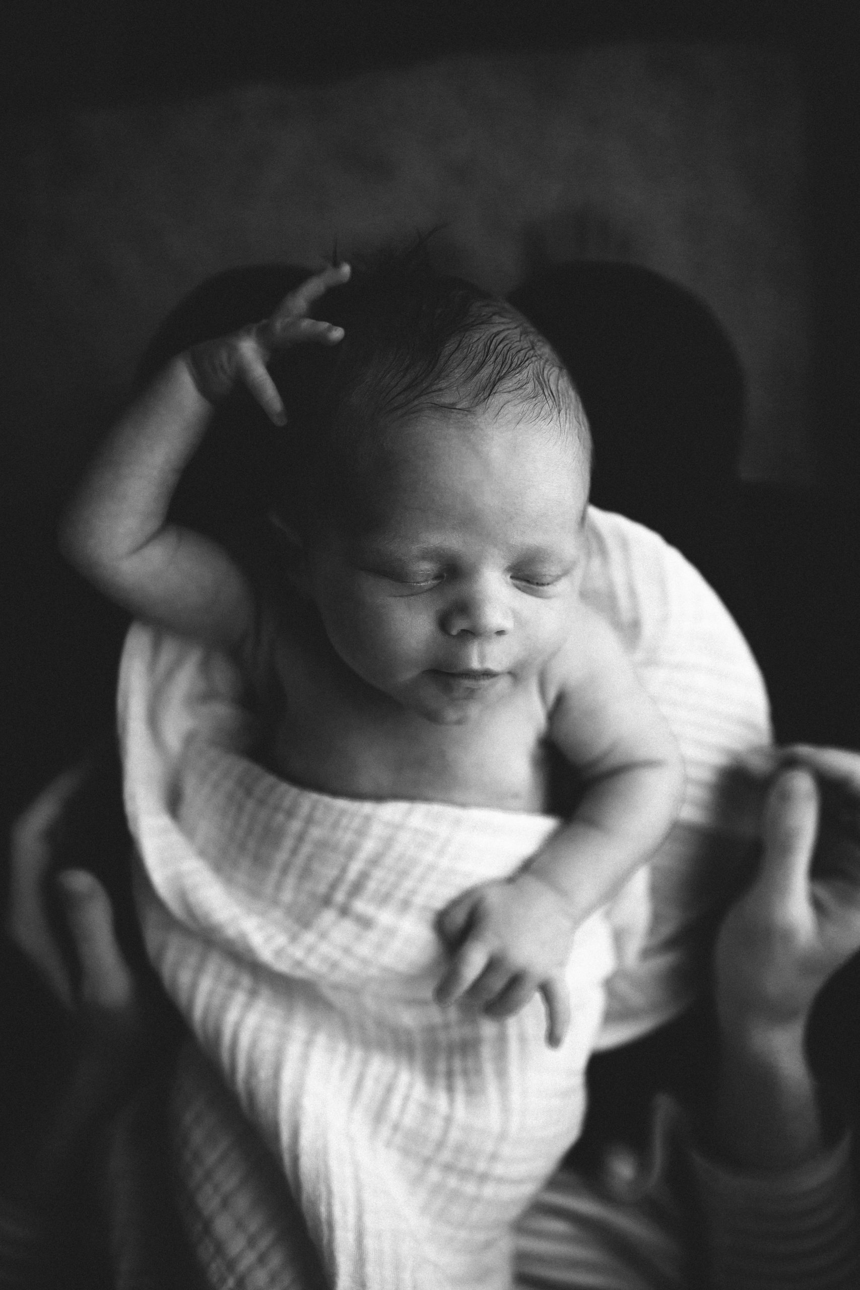in home newborn photographer, pinellas