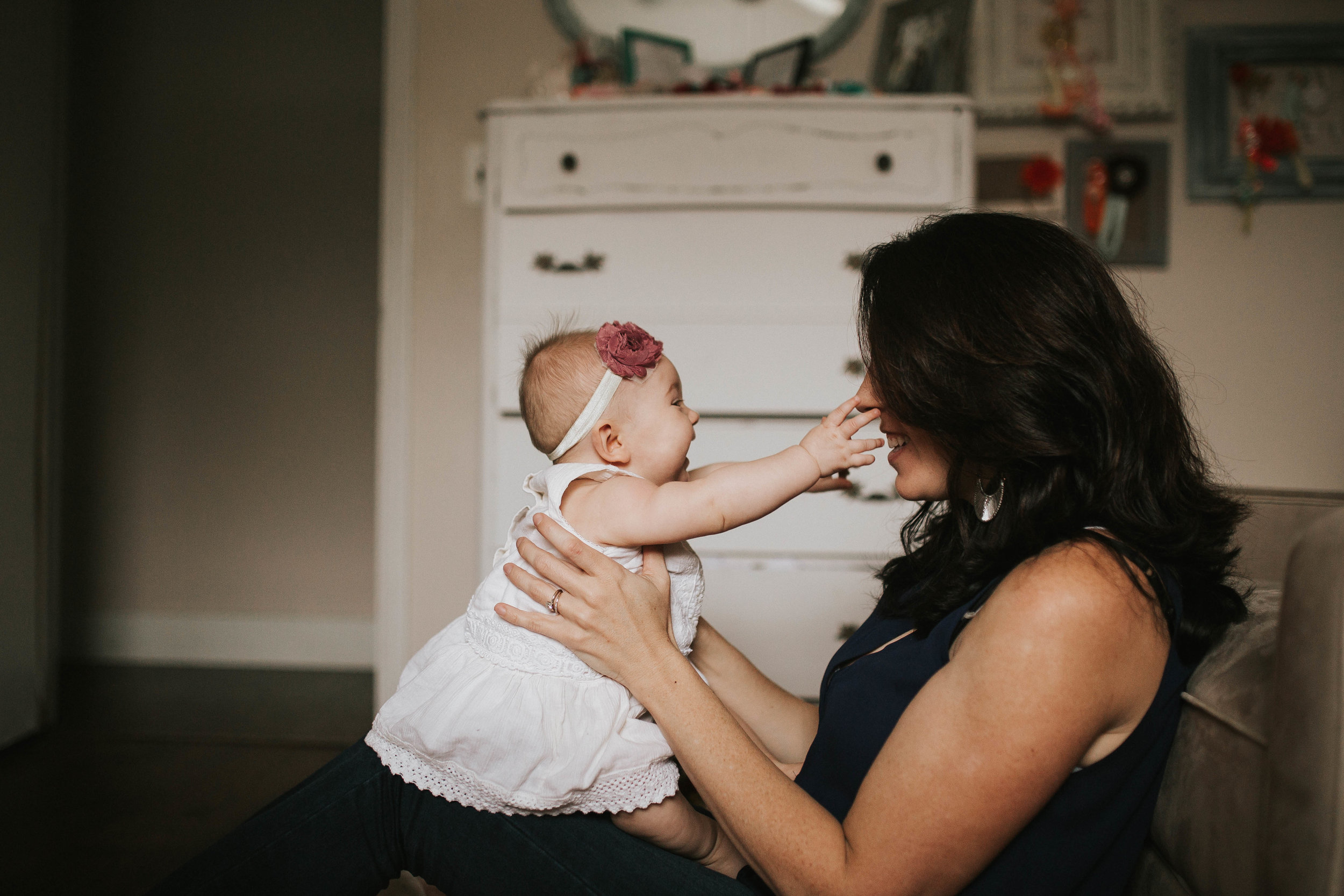 mother and daughter portraits, pinellas county fl 