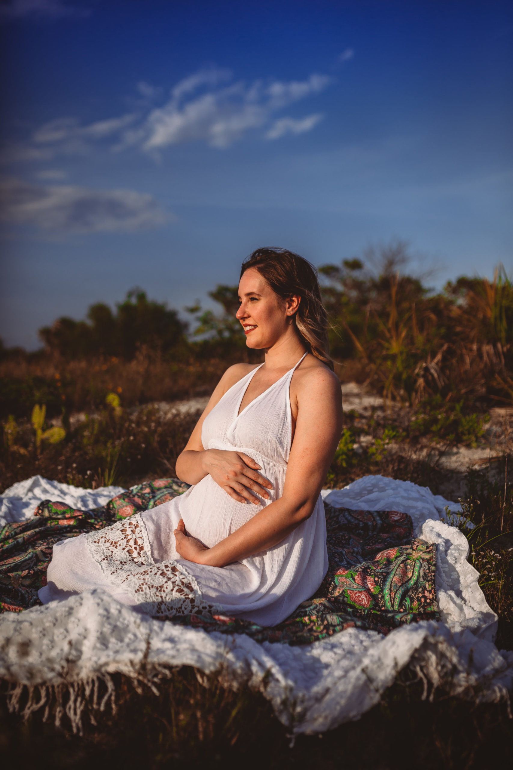 maternity portraits, Tampa Bay FL