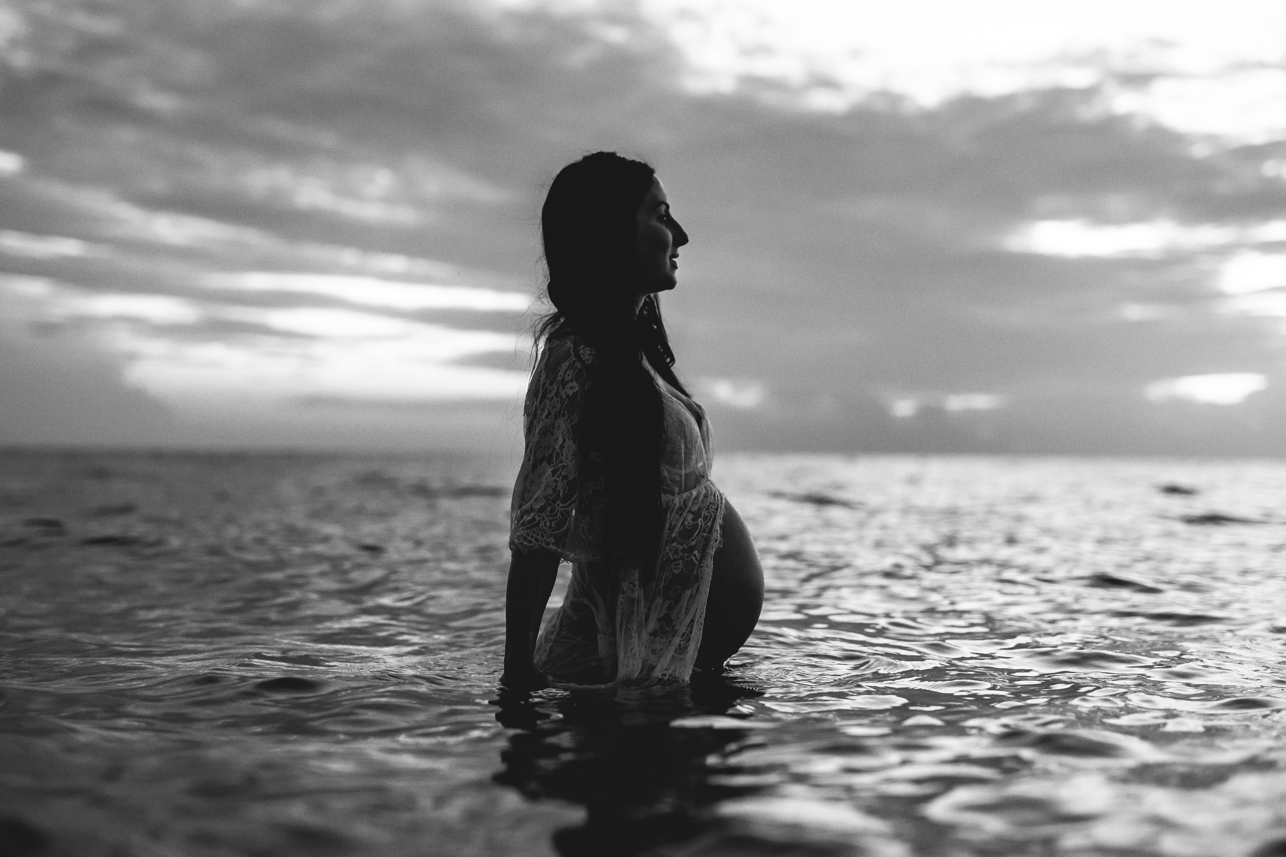 beach maternity photos, tampa bay fl