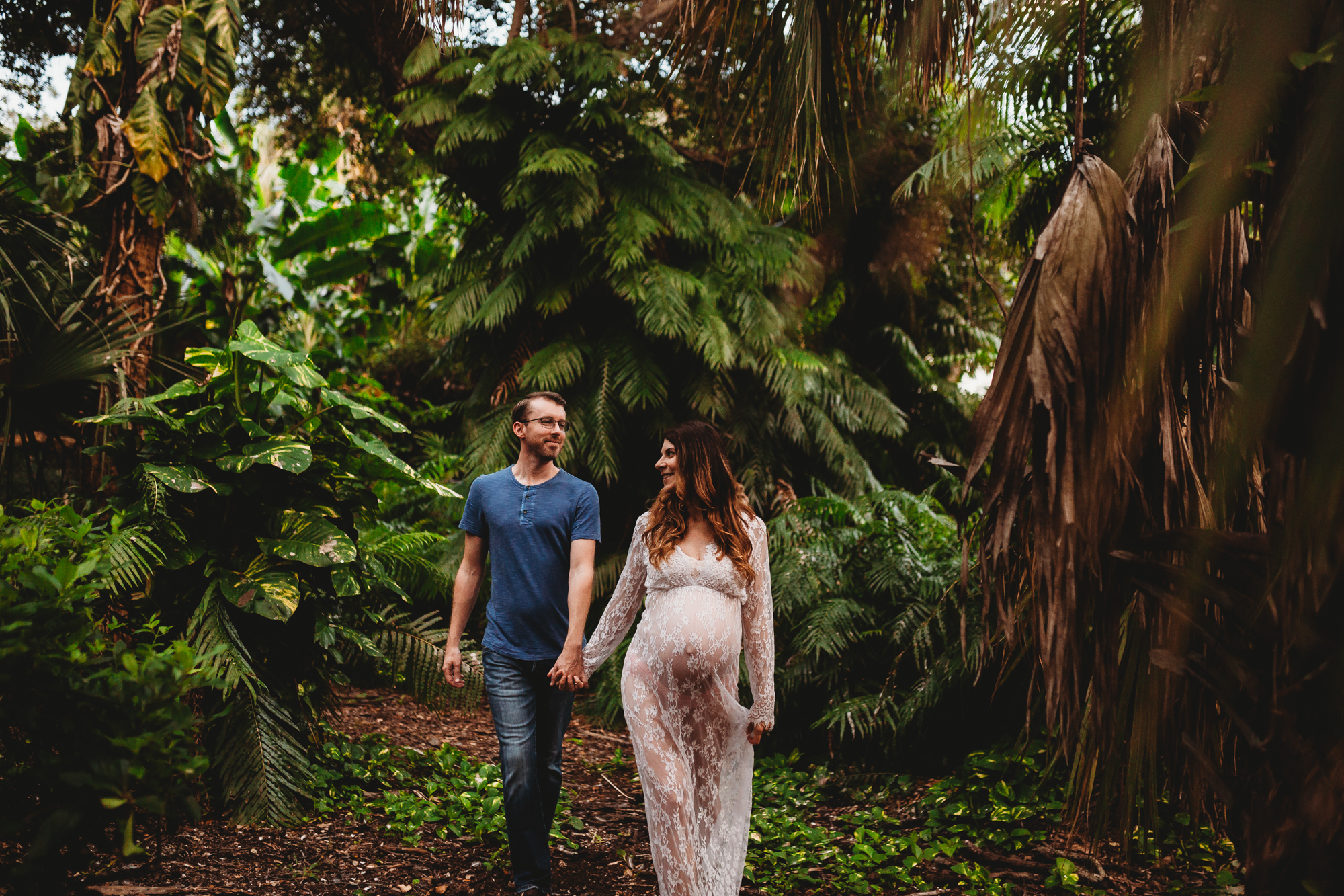Couples Maternity Portraits, Tampa Bay