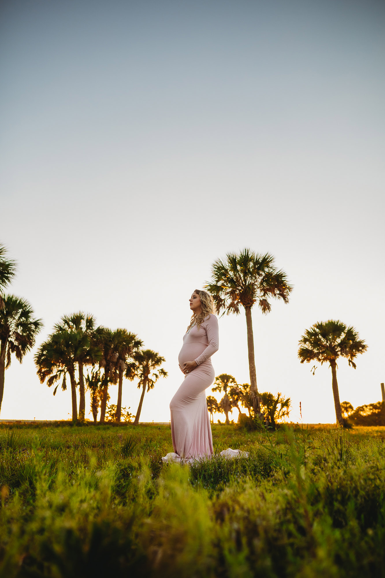 beautiful maternity photo session in st Pete fl 