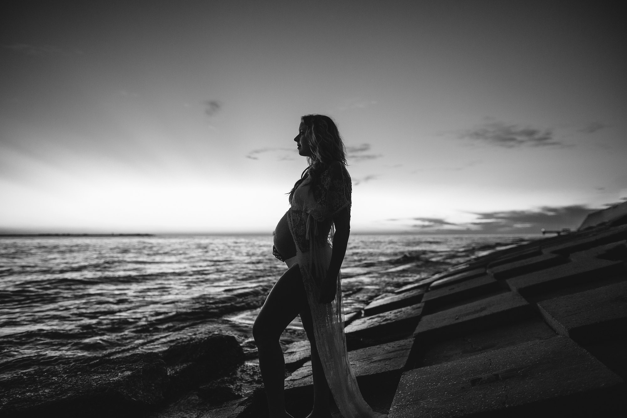  maternity pictures in water, beach maternity photographer