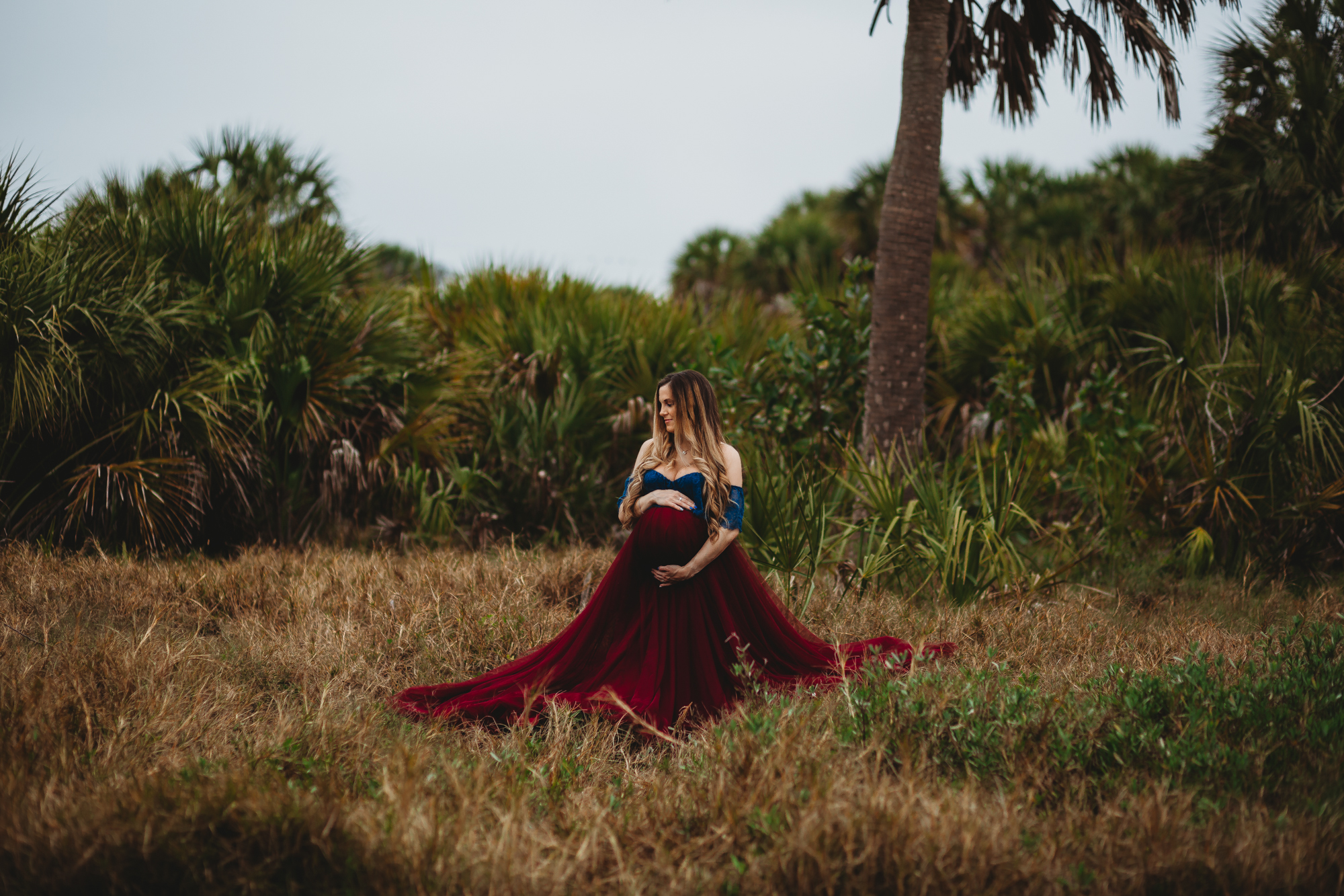 pregnancy photo session at the beach, tampa maternity photographer 