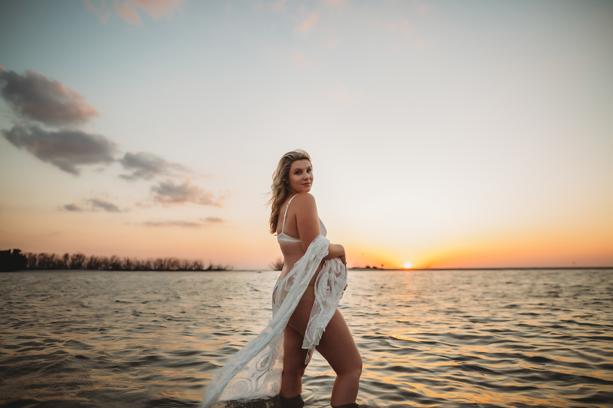sexy beach water maternity photos, pinellas and pasco county maternity photographer