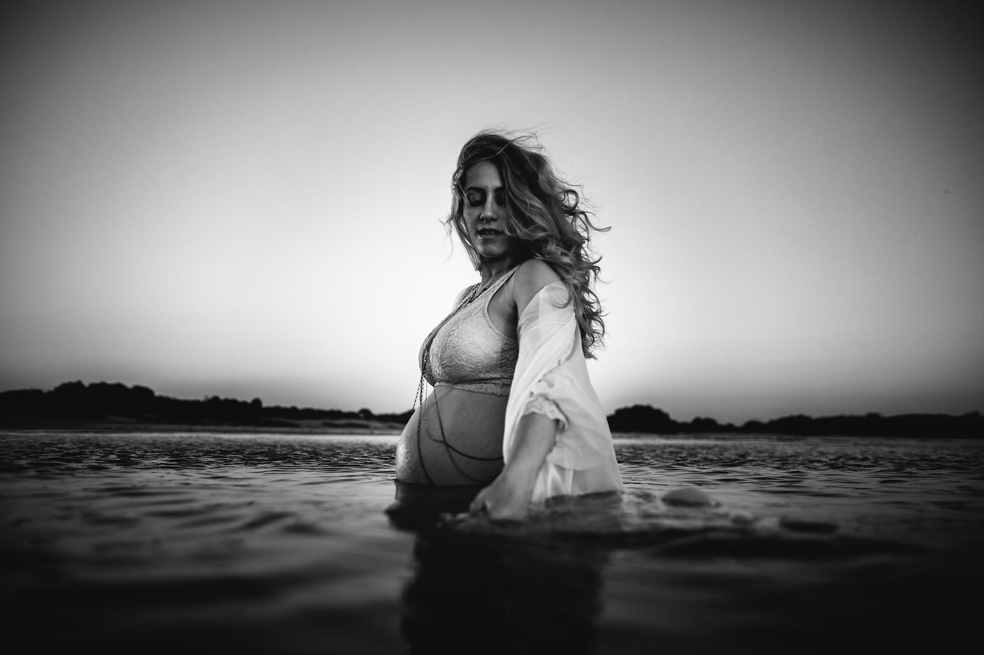 pregnancy pictures in water, tampa portrait photography
