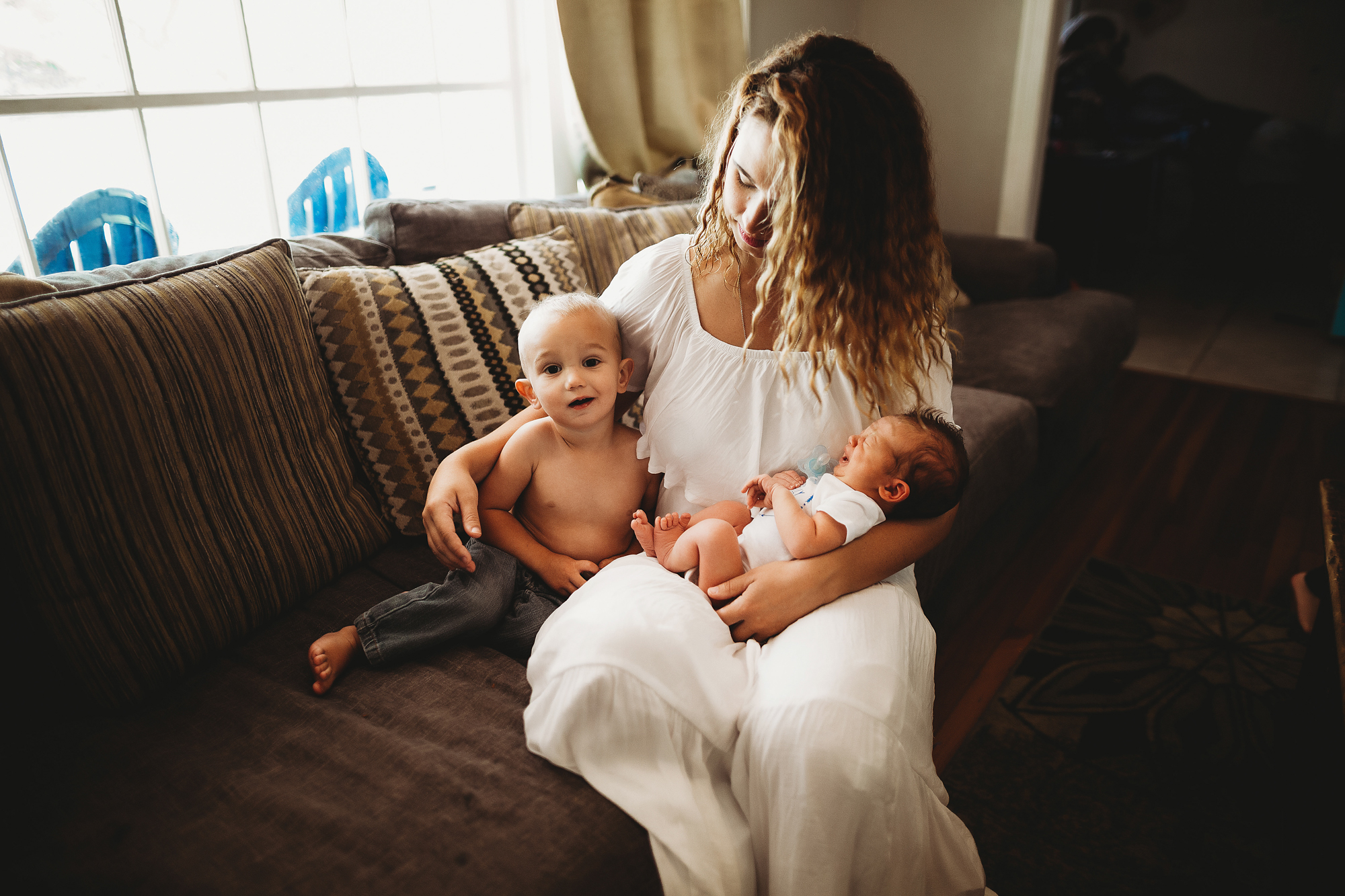 toddler and newborn photo session, family newborn photography st pete fl 