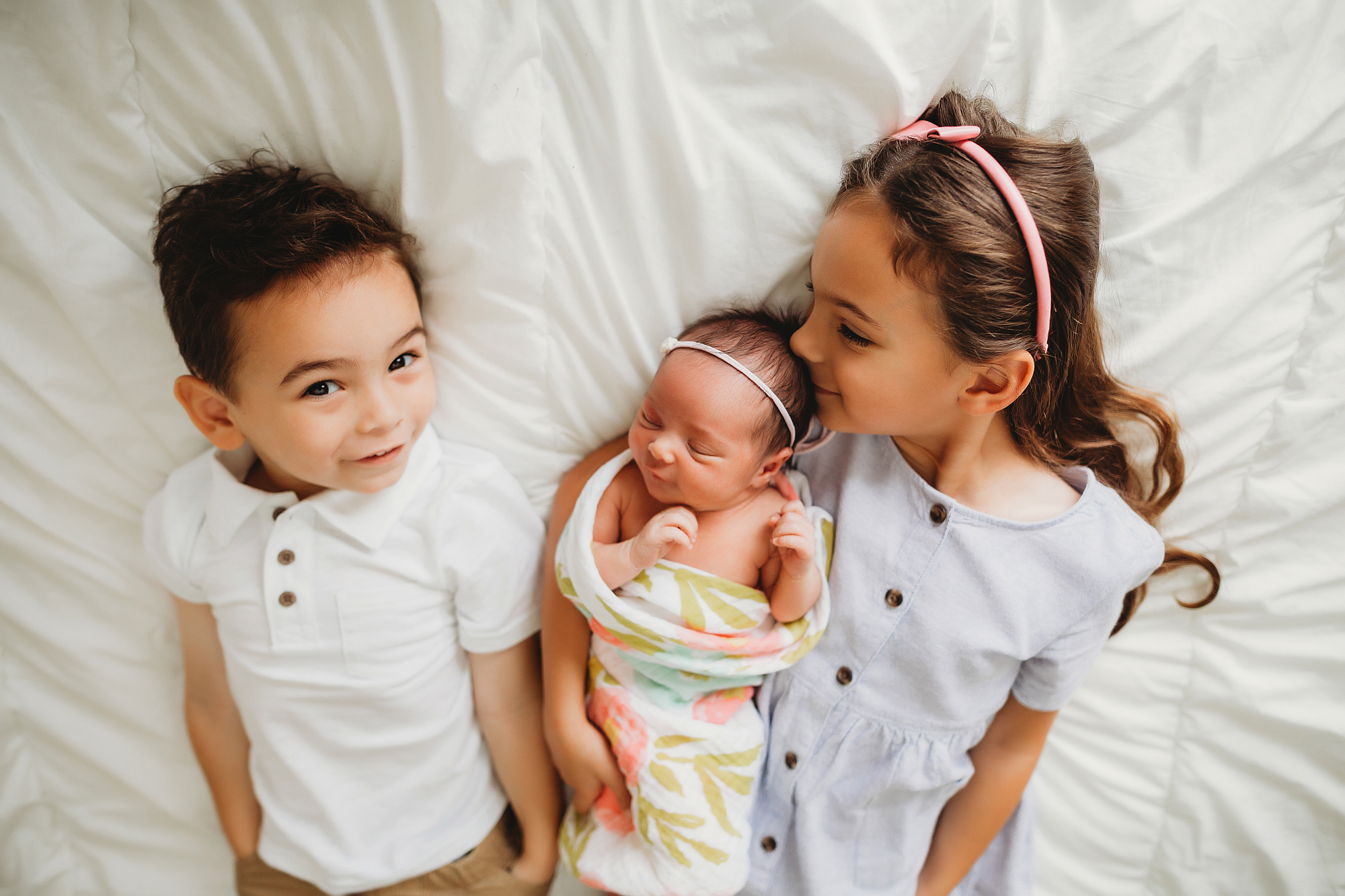 baby sibling photo shoot, Pinellas County Baby and Newborn Photographer 