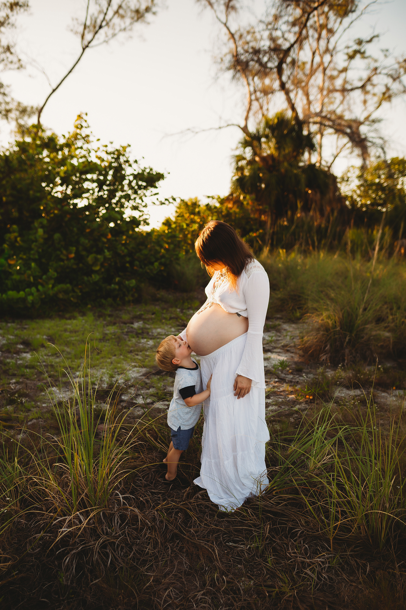 mother and son maternity photo's, pinellas photographer 