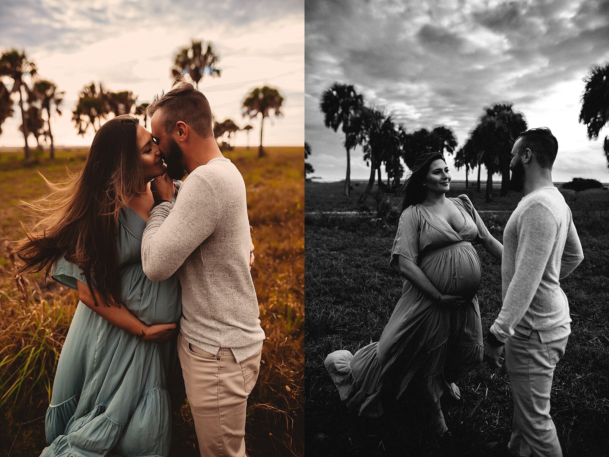 romantic maternity photos, couple pregnancy photographer pinellas county fl