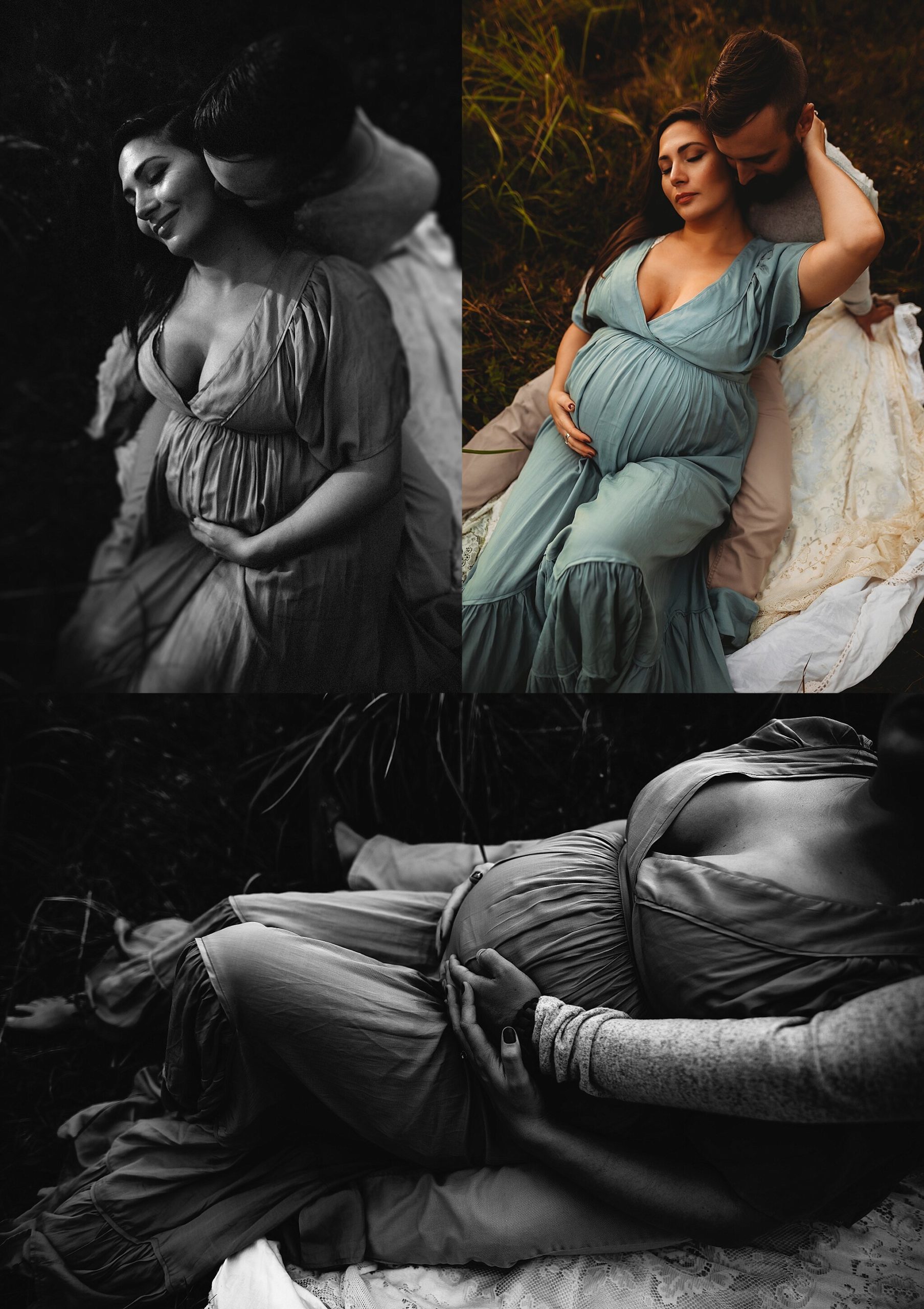 Emotional couples maternity photo shoot, pregnancy photographer pinellas county