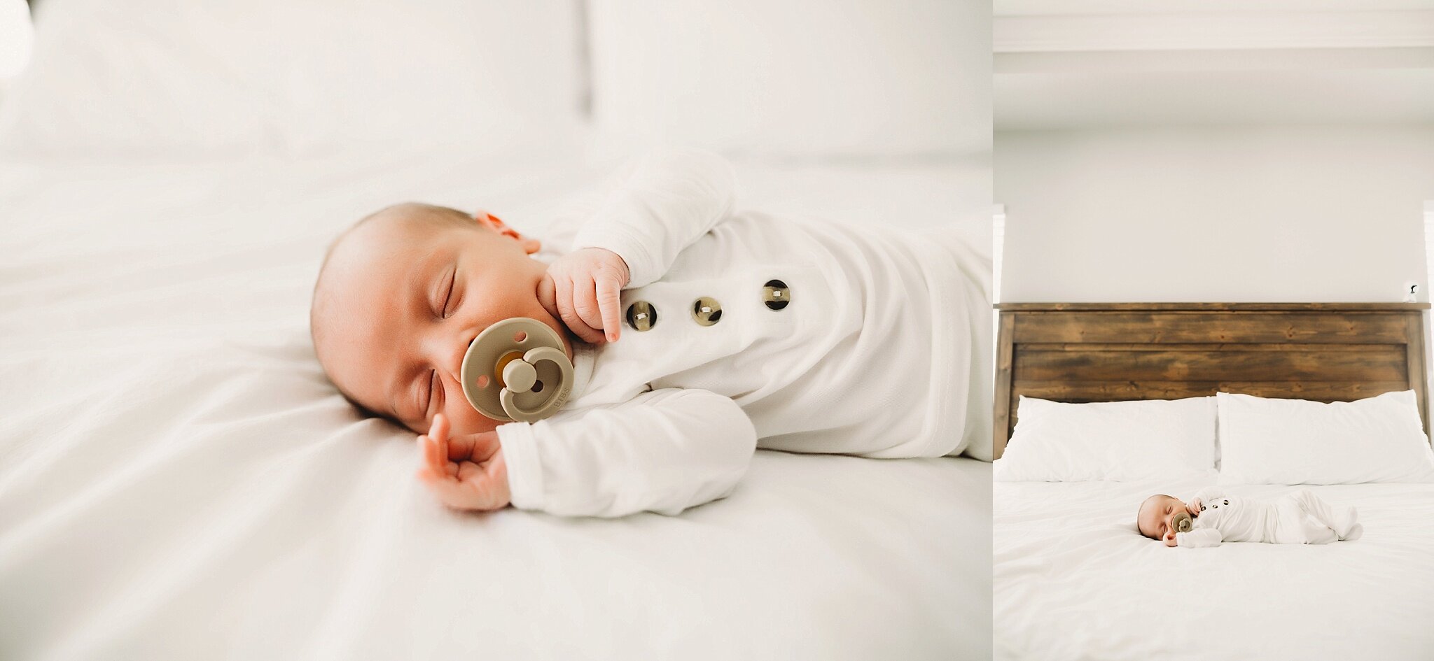 infant photo shoot indoors, pinellas county fl 