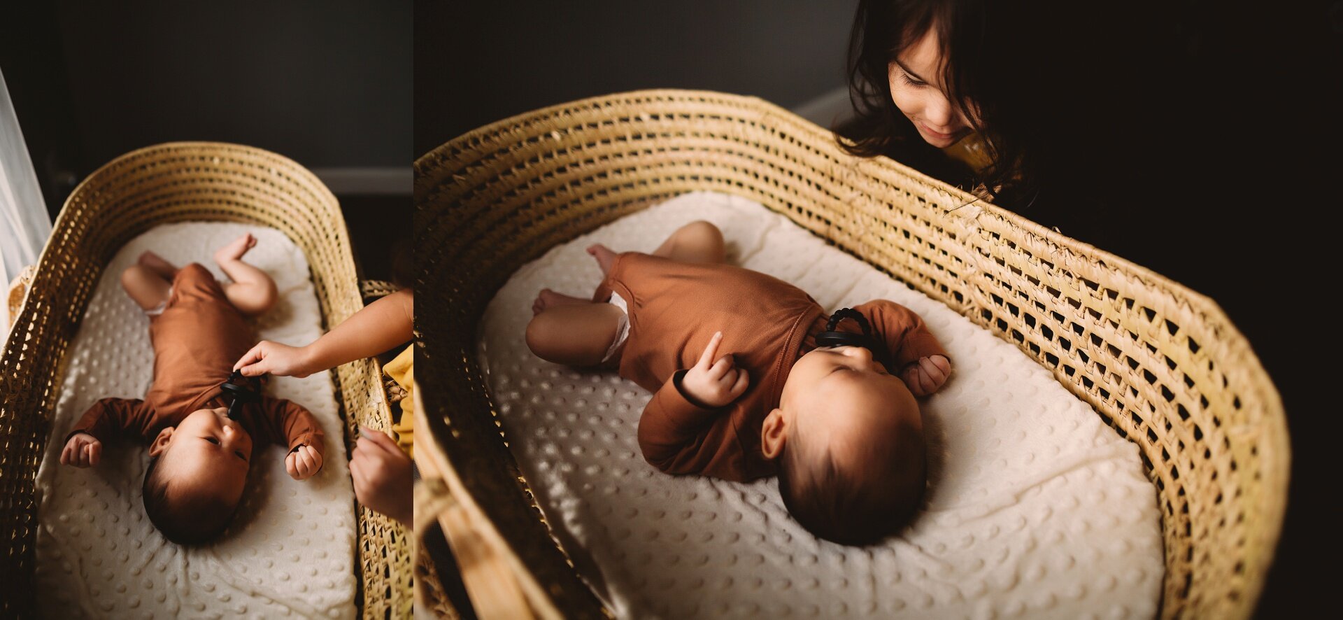 lifestyle newborn baby photo shoot, st pete fl 