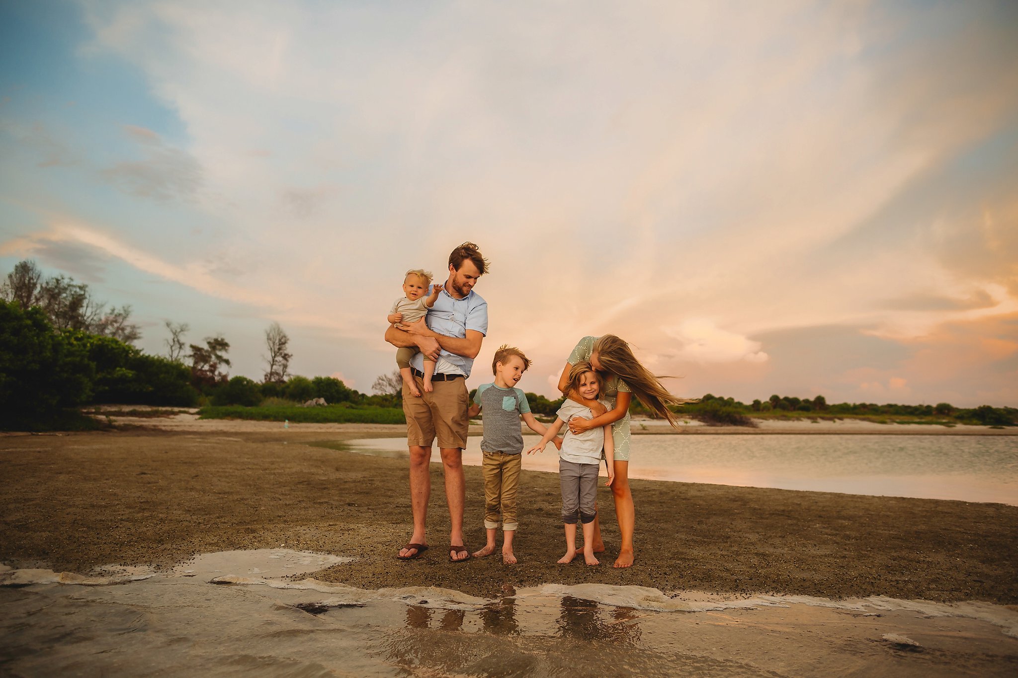 family beach lifestyle photographer